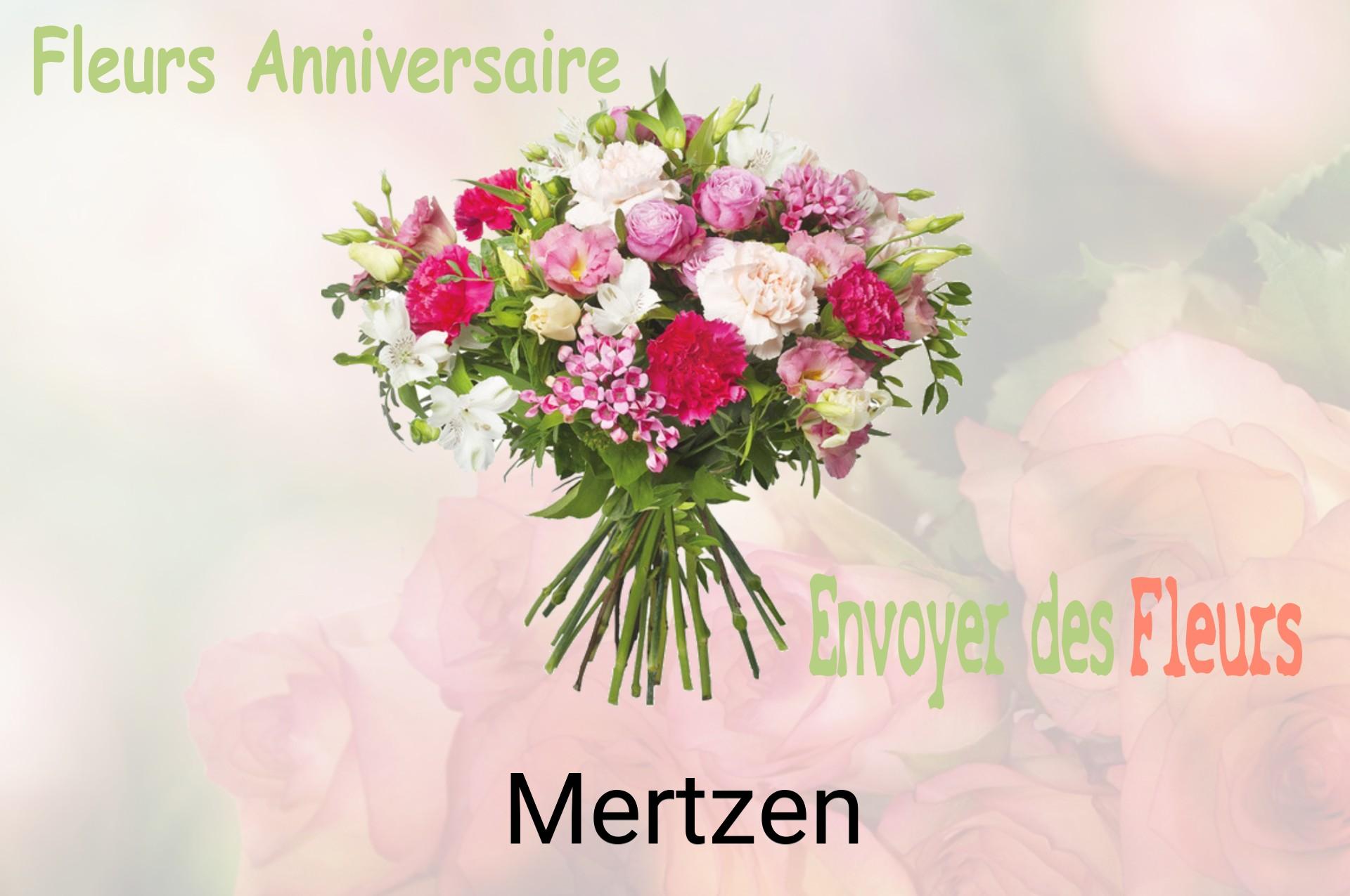 Bouquet de fleurs d’anniversaire livré à Mertzen